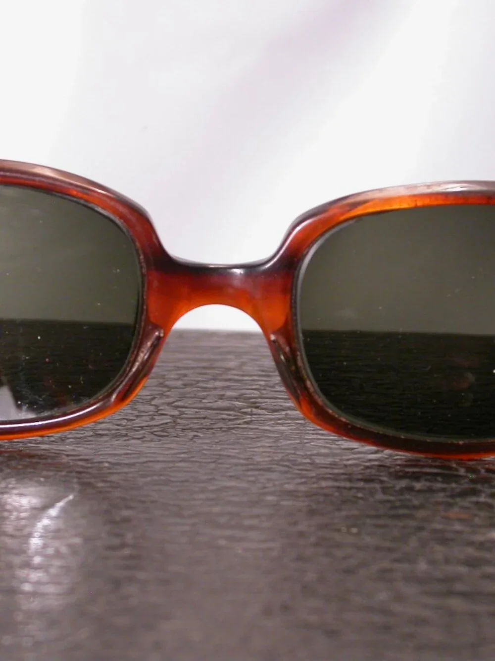 Vintage American Optical Tortoise Oval Sunglasses Made in USA